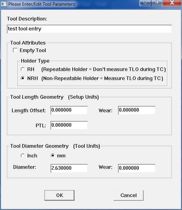 Tool table edit dialog box